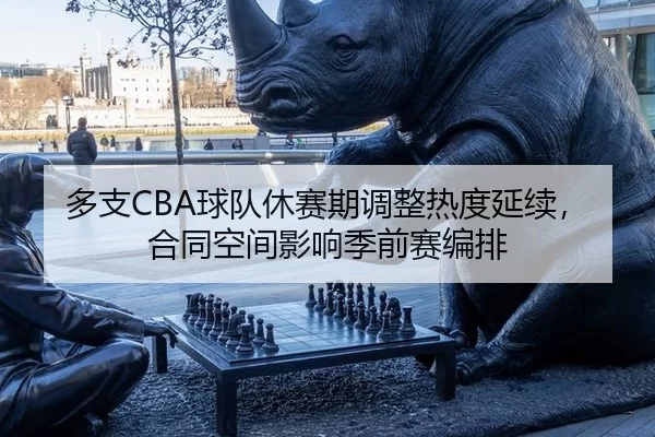 多支CBA球队休赛期调整热度延续，合同空间影响季前赛编排